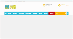 Desktop Screenshot of essecisport.com